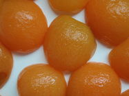 Moitiés d'abricot en boîte par coffre-fort frais naturel en humidité maximum lourde du sirop 40%