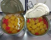 Macédoine de fruits en boîte de nutrition de maison/restaurant en sirop lourd 30 onces