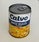 Noyau en boîte empilable de maïs avec le couvercle ouvert facile 241g Maiz Dulce