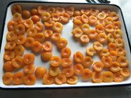 Moitiés d'abricot de fruit frais en boîte par vente en gros en sirop léger