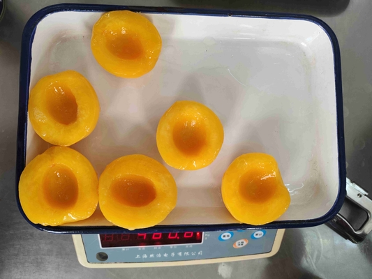 Fruit jaune en conserve à l' étagère stable Brix 14-17% Acheteurs légers