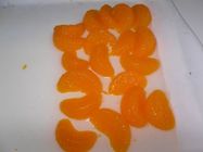 Segments oranges en boîte libres d'additif avec la stérilisation à hautes températures