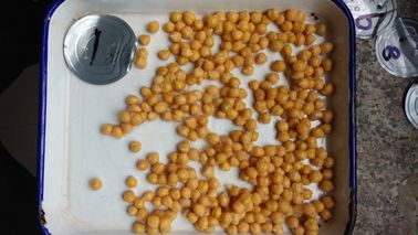 Pois chiches en boîte délicieux en saumure 3 ans de bidon ouvert facile 425g, 567g, 800g de durée de conservation