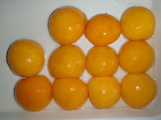 Fruits en conserve Pêche jaune en conserve Poids de drainage 240 g Brix Idéal pour la fabrication de desserts et de produits de confiserie
