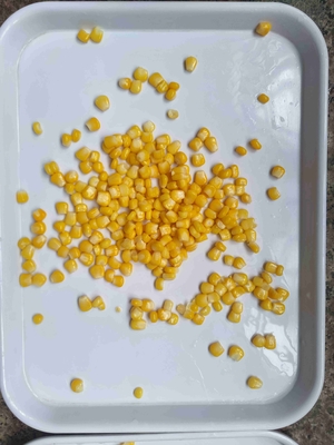 Poids net égoutté 840g Maïs doux en conserve Fabriqué à partir de maïs doux frais avec ingrédient sucre