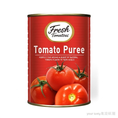 Tomates fraîches purée de tomates en conserve parfaite pour ajouter une explosion de saveur de tomate naturelle à vos repas