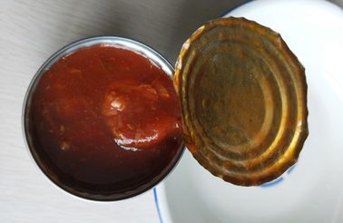 Certifié BRC Sauce tomate Maquereau poisson en conserve conservé dans l'huile de saveur Disponible toute l'année