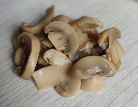 champignon en boîte jaune-clair pur de champignon de paris de la saveur 400g naturelle