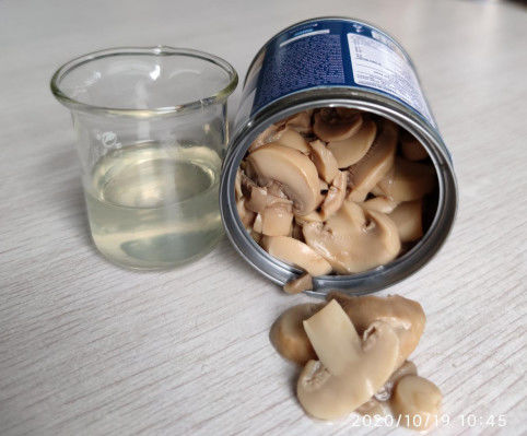 HACCP 184g a mis en boîte les champignons entiers avec la conservation de saumure