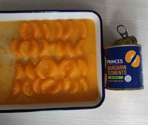 Valeur de pH 3,0-4,0 Mandarin en conserve Orange végétalien Restrictions alimentaires Fruits délicieux