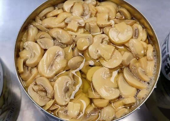 HACCP a mis en boîte le champignon 2840g de champignon de paris en saumure