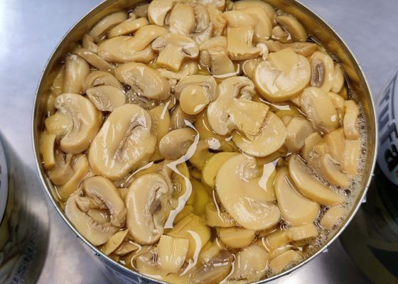 morceaux et tiges en boîte non laqués de champignon du champignon de paris 2840g