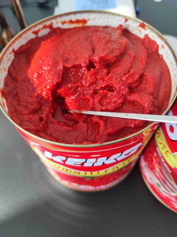 Tomate en conserve Tomate pâte Ingrédient principal Tomate Statut Concentration triple Instructions de stockage