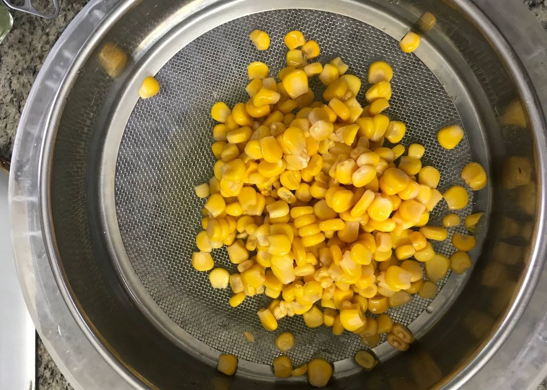 La saveur douce du certificat 400g de HACCP a mis en boîte le maïs entier de noyau