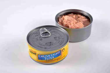 Le bonito en boîte Tuna Chunk/a déchiqueté en huile végétale Chine a mis en boîte Tuna Fish