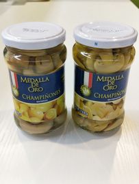 Le couvercle ouvert facile 200g de champignon de champignon de paris en boîte par matériel frais de 100% a vidangé le poids
