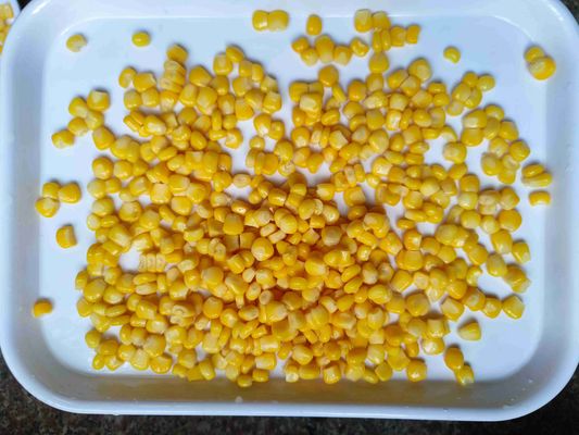 Produit du maïs frais Maïs sucré en conserve 425 g x 24 Conserver dans un environnement frais Parfait pour la transformation des aliments
