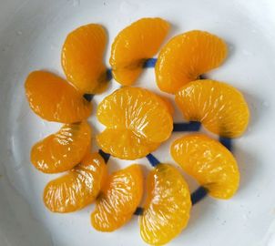Segments de mandarine en conserve certifiés FDA ISO HACCP, prêts à consommer, dans du jus naturel