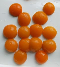 moitiés d'abricot en boîte par 2650ml en sirop léger Sun d'or