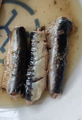 Personnalisé conserve de sardines de poisson non périssable 125g