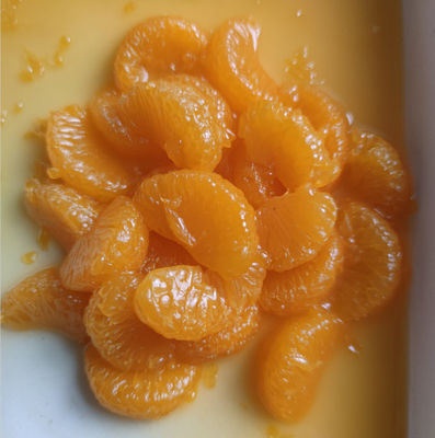 Segments de mandarine en conserve prêts à consommer avec vitamine C et oranges fraîches sans gluten