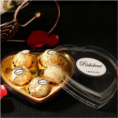 T.5 HEART Wafer Coat Chocolat Candy à base de chocolat composé idéal pour les fabricants de confiserie et les distributeurs de chocolat en vrac